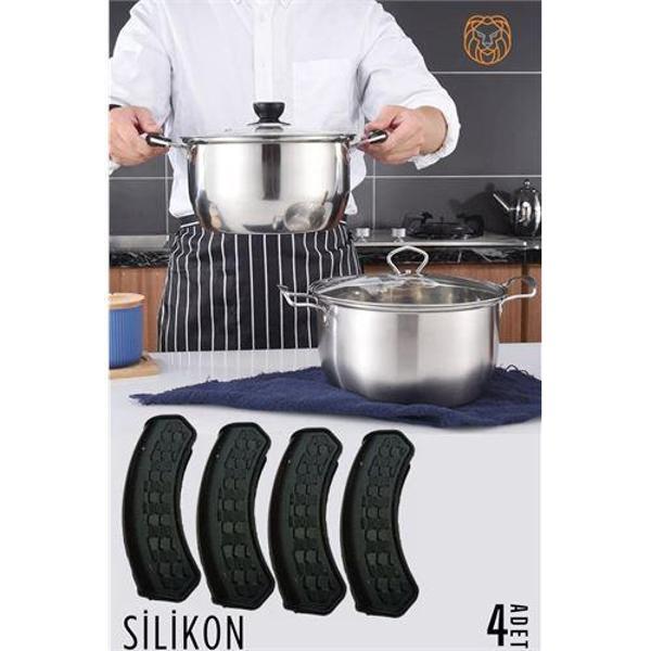  Tencere Tutucu Silikon 4 ADET - Image 1