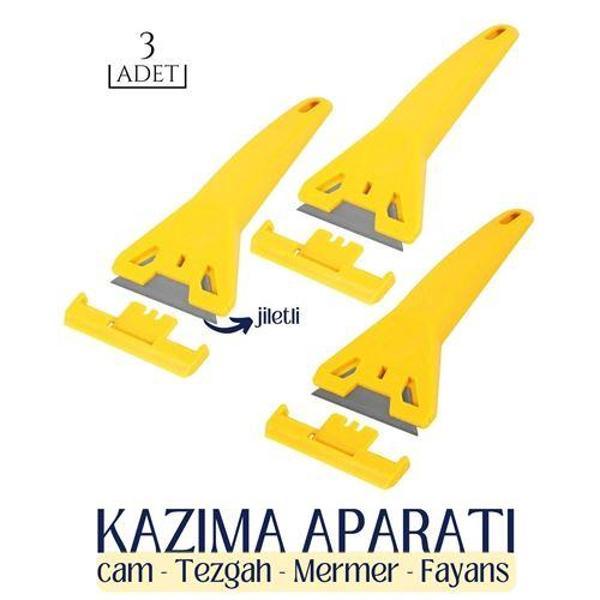  Tezgah Mermer Fayans Harç Kazıma Jileti - Image 1