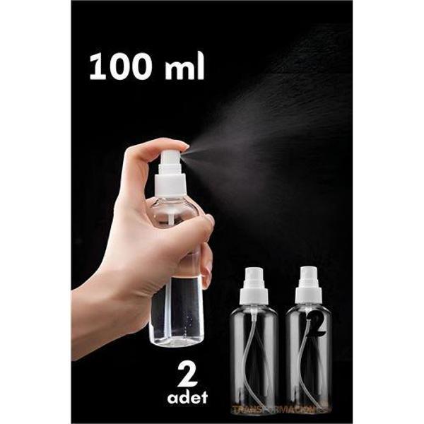  Püskürtücü Boş Sprey Şişe 100 Ml 2 ADET - Image 1