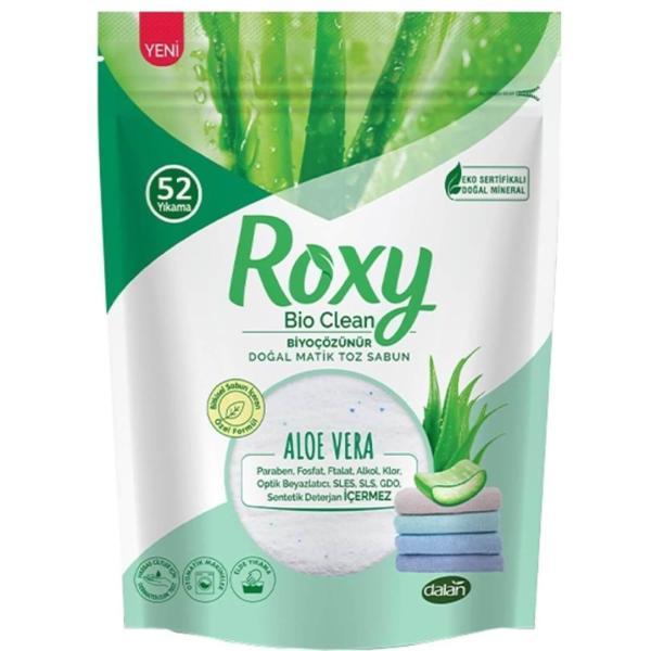 Roxy Bio Clean Doğal Matik Toz Sabun Aloe Vera 1600 Gr - Image 1