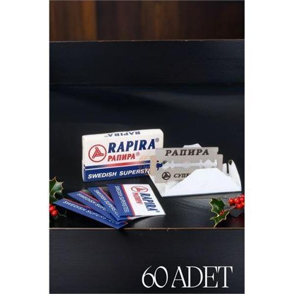  Rapira 60 Adet Yaprak Tıraş Jileti - Image 1