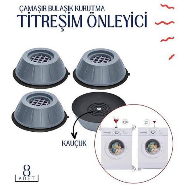  Titreşim Önleyici Kauçuk 8 Adet S.Langston Design - Image 1
