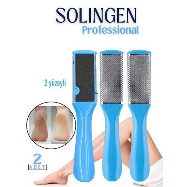  Topuk Rendesi ve Törpü 2 li Set Solingen Professional - Image 1