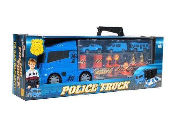 Engin Oyuncak Tır Polis Araçlar - Image 1