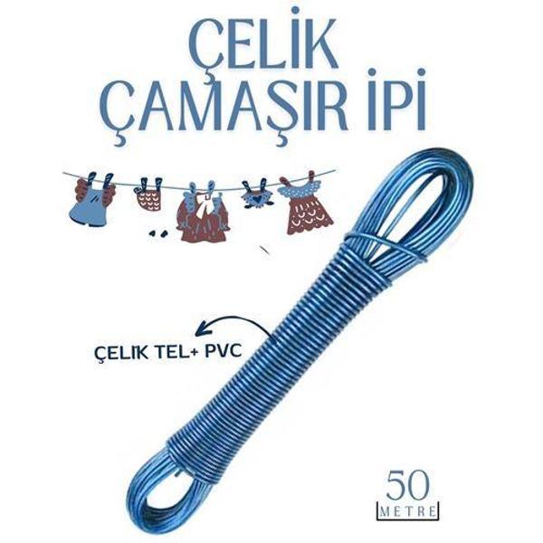  50 mt Çelik Çamaşır İpi - Image 1