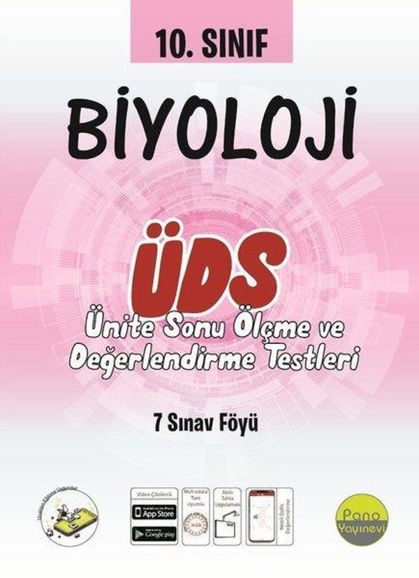 Pano Yayınları 10. Sınıf Biyoloji Ünite Değerlendirme Sınavı - Pano Yayınları - Image 1