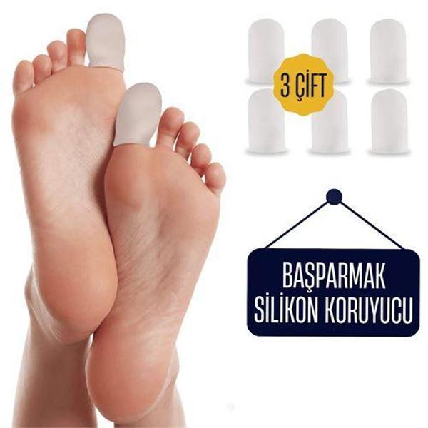 6 ADET Baş Parmak İçin Silikon Koruyucu - Image 1