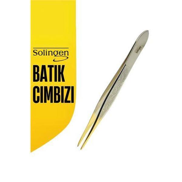  İnce Uçlu Batık Cımbızı - Şık ve Hassas Kaş Şekillendirme Solingen Professional - Image 1