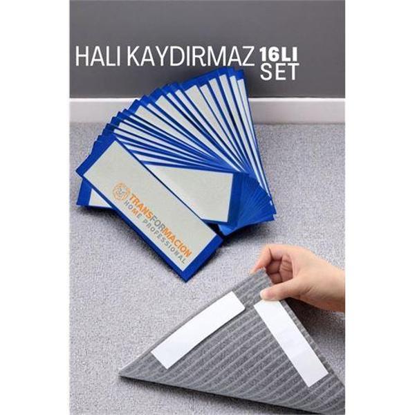 Modacar Halı Kaydırmaz - Halı Kilim Yolluk Kayma Önleyici Yapışkan 16 lı SET - Image 1