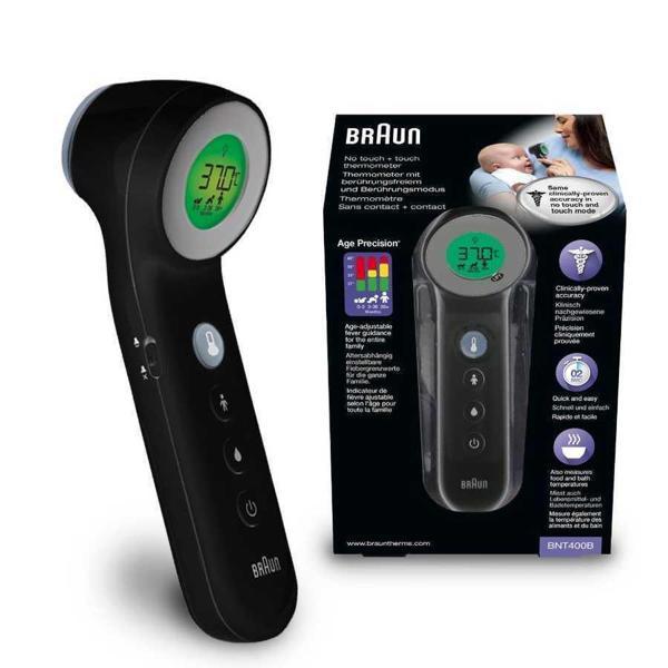 Braun BNT400 Temassız Alından Ateş Ölçer Siyah - Image 1