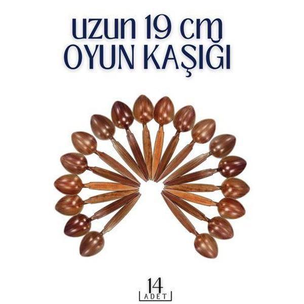  Uzun Oyun Kaşığı 14 ADET - Image 1