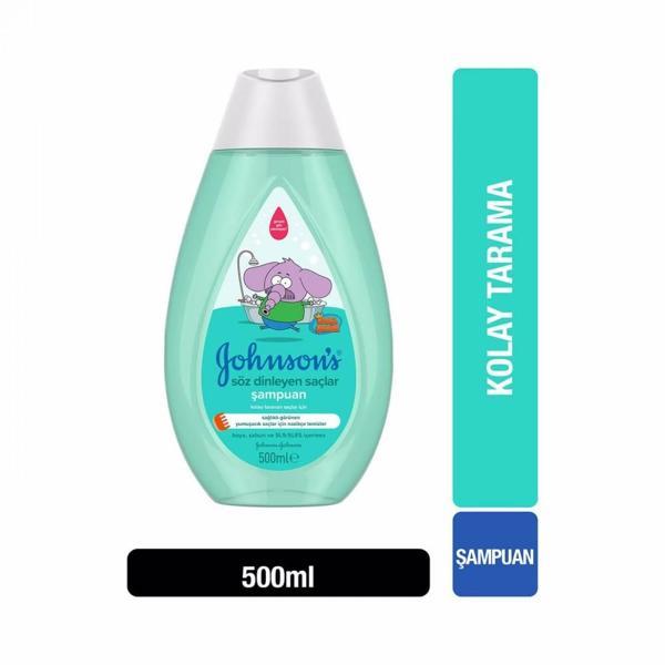 Johnson's Baby Kral Şakir Söz Dinleyen Saçlar Şampuan 500ml - Image 1