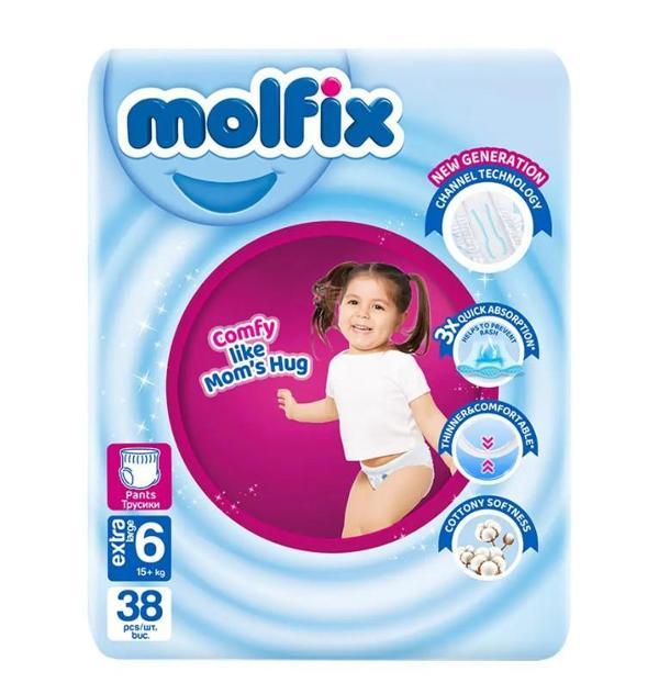 Molfix Külot Bez Jumbo Paket 6 Beden 15+ Kg 38 Adet - Image 1