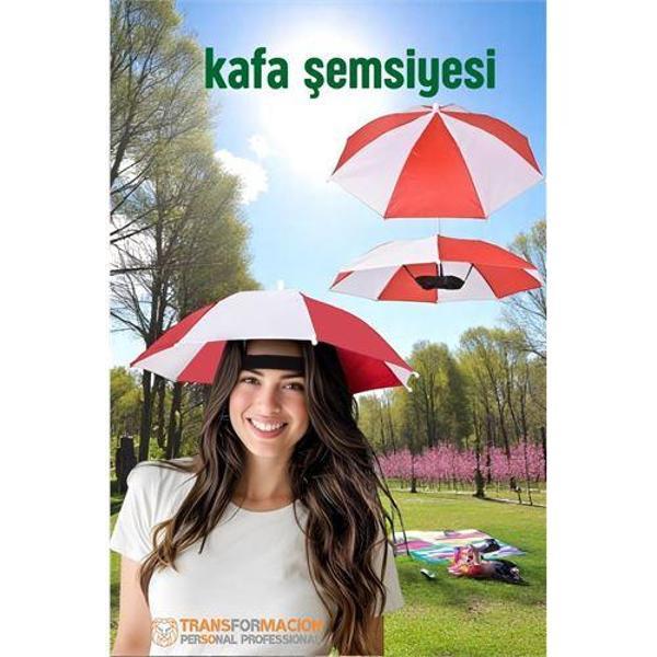 Modacar Kafa Şemsiyesi Güneş Koruma Şemsiyesi Relax Eller Serbest 4 Mevsim Kafa Şemsiyesi - Image 1