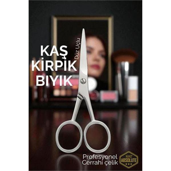 Modacar Kaş Kirpik Makası - Bıyık Makası Profesyonel Cerrahi Çelik - Image 1