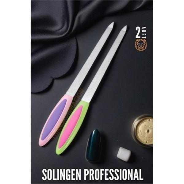  Çelik Tırnak Törpüsü 2 adet Solingen Profesyonel - Image 1