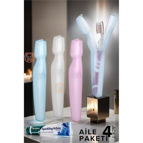  Kapaklı Diş Fırça Kutusu 4 ADET Scappini Design - Image 1