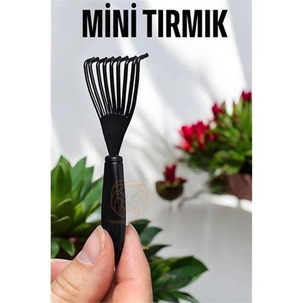  Çiçek Toprağı Temizleme Tırmığı Mini Tırmık - Image 1
