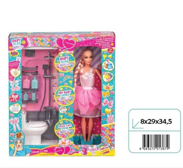 Oydaş Klozetli Banyo Bebekli 02387 - Image 1
