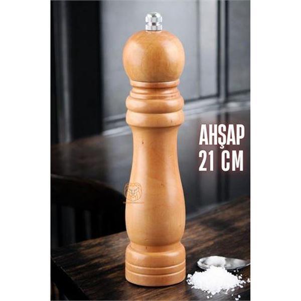  Karabiber Tuz Değirmeni Ahşap 21 cm XL - Image 1