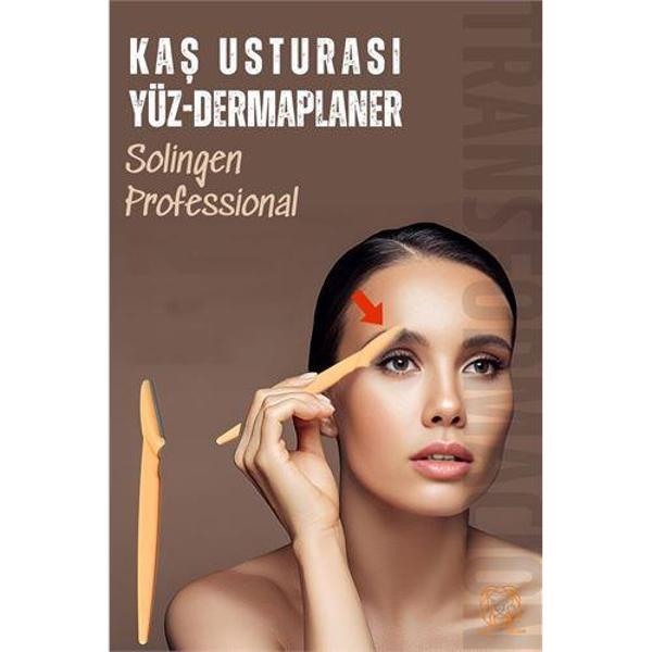  Kaş Şekillendirici Kaş Dermaplaner Yüz Usturası Solingen Professional - Image 1