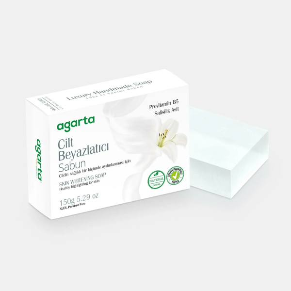 Agarta Cilt Beyazlatıcı Sabun 150 Gr - Image 1