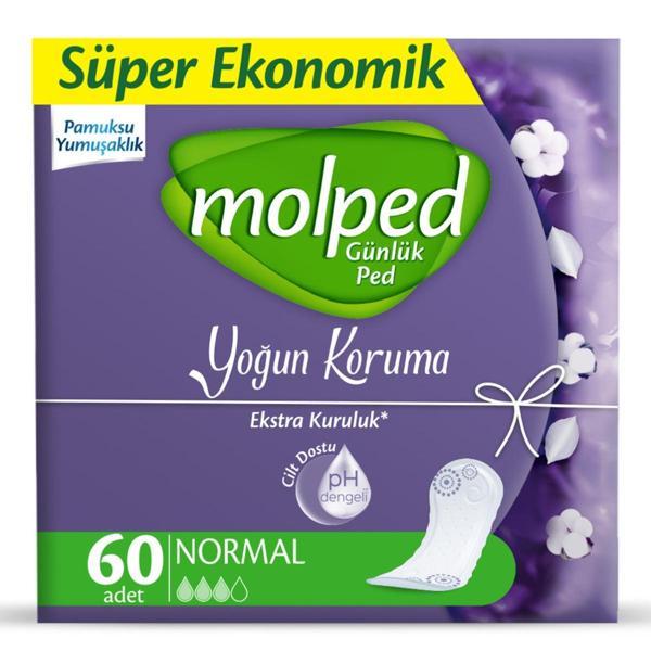 Molped Günlük Ped Yoğun Koruma Süper Eko 60 Adet - Image 1