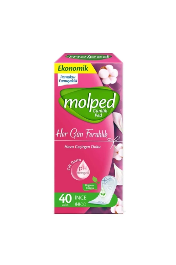 Molped Her Gün Ferahlık Ped Eko 40 Adet - Image 1