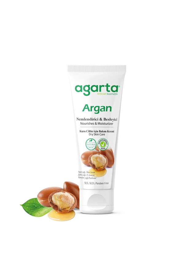Agarta Doğal Cilt Bakım Kremi 75 ml Argan - Image 1