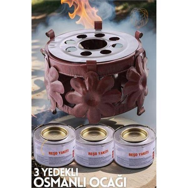  Osmanlı Ocağı 3 ADET Yedek Reşo Jel Yakıtı 718436 - Image 1