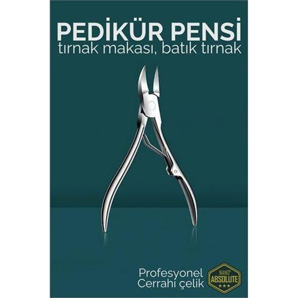Modacar Pedikür Makası - Tırnak Makası - Batık Tırnak Makası Profesyonel Cerrahi Çelik - Image 1