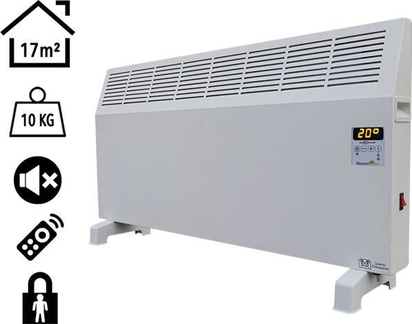 Heatbox Konvektör Isıtıcı 1500W Uzaktan Kumandalı Dijital HBK1500D - Image 1