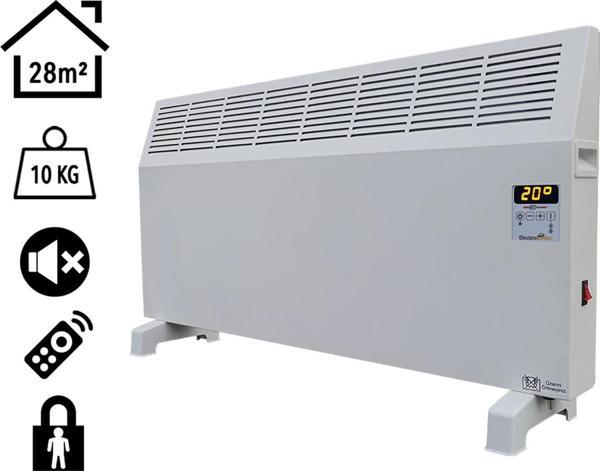 Heatbox Konvektör Isıtıcı 2500W Uzaktan Kumandalı Dijital HBK2500D - Image 1