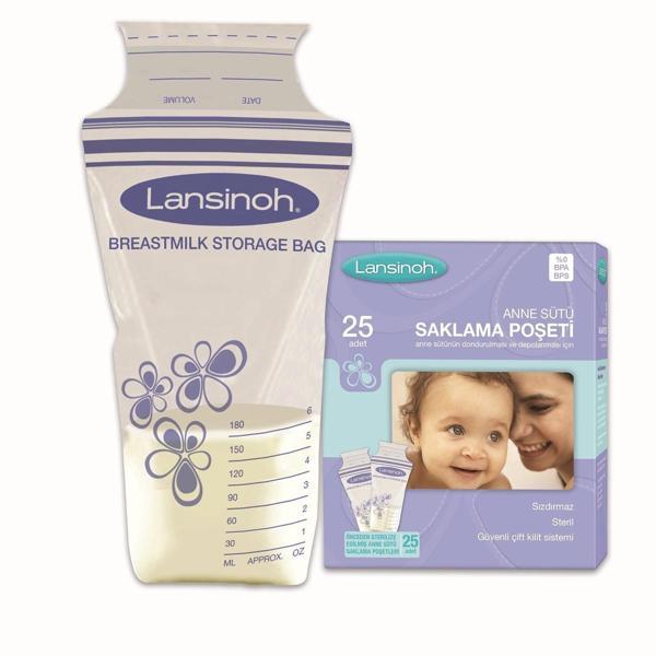 Lansinoh Anne Sütü Saklama Poşeti 25 Adet - Image 1