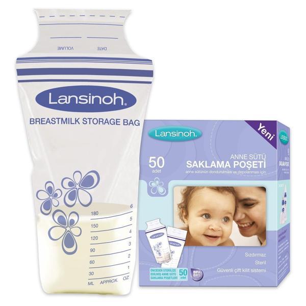 Lansinoh Anne Sütü Saklama Poşeti 50 Adet - Image 1