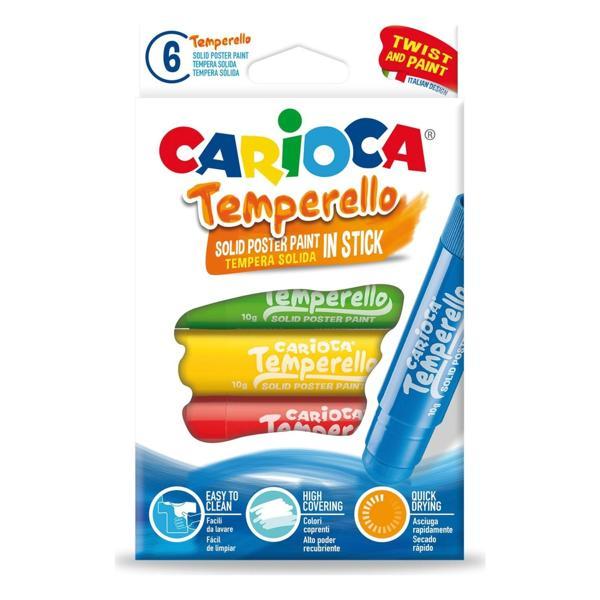 Carioca Temperello Stick Poster Boya Kalemi 6'Lı - Image 1