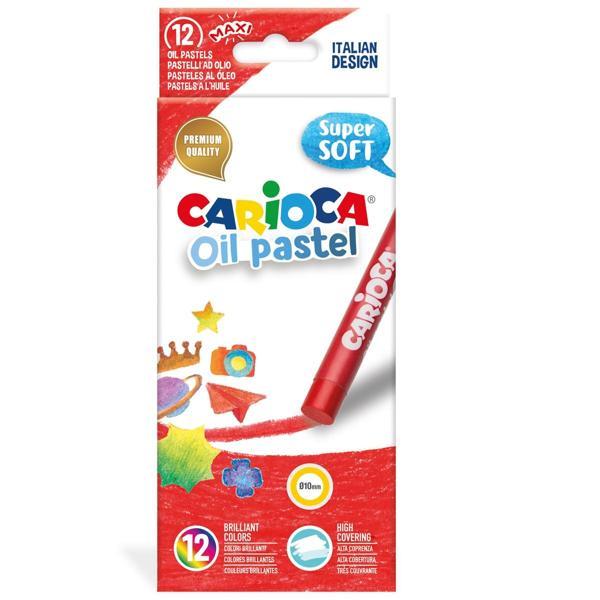 Carioca Yağlı Pastel Boya Kalemi 12'Li - Image 1