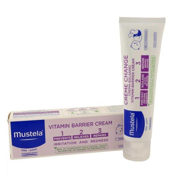 Mustela Baby Vitamin Barrier 1.2.3.Cream Pişik Önleyici Krem 100 ml - Image 1