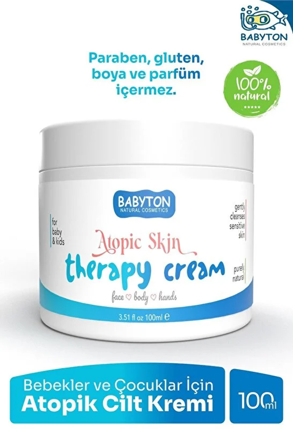 Babyton Bebekler ve Çocuklar İçin Atopik Cilt Kremi 100 ml - Image 1