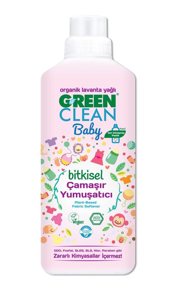 Green Clean Baby Bitkisel Çamaşır Yumuşatıcı 1000 ml - Image 1