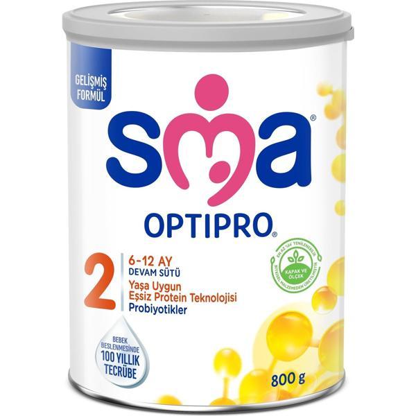 SMA Optipro Probiyotik 2 Bebek Devam Sütü 6-12 Ay 800 Gr - Image 1