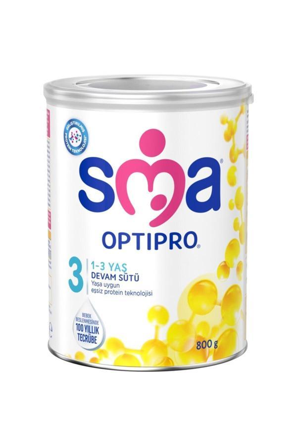 SMA Optipro Probiyotik 3 Bebek Devam Sütü 1-3 Yaş 800 Gr - Image 1