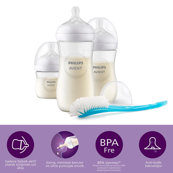 Philips Avent Doğal Tepkili Natural Response Yenidoğan Hediye Seti - Image 1