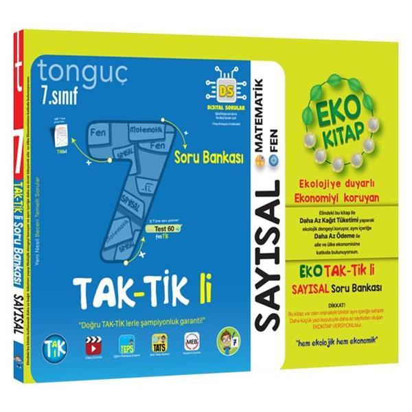 Tonguç Yayınları 7. Sınıf Sayısal Eko Taktikli Soru Bankası - Tonguç Akademi - Image 1