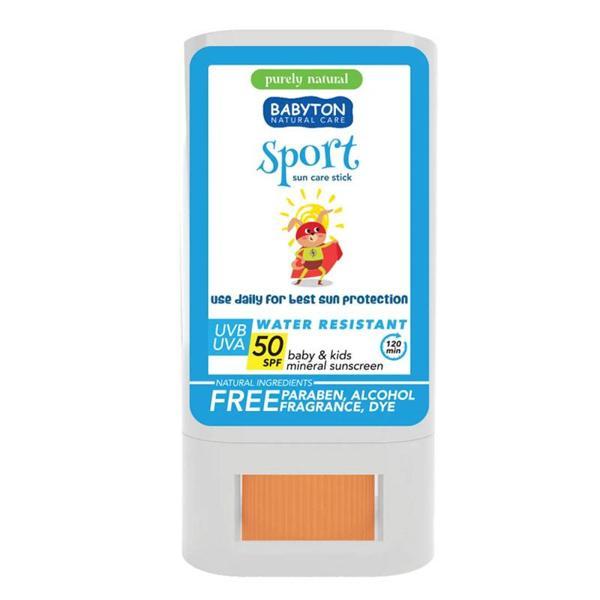 Babyton Bebek ve Çocuklar İçin Suya Dayanıklı Güneş Koruyucu Stick 20 Gr 50 SPF - Image 1
