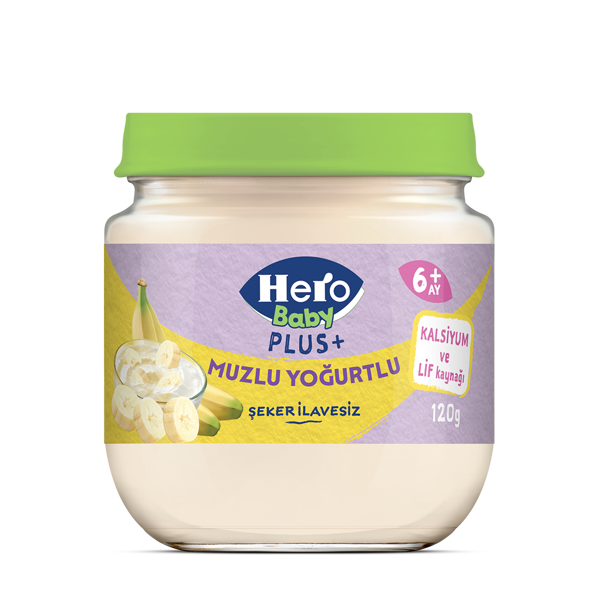 Hero Baby Muzlu Yoğurtlu Kavanoz Mama 120 Gr - Image 1