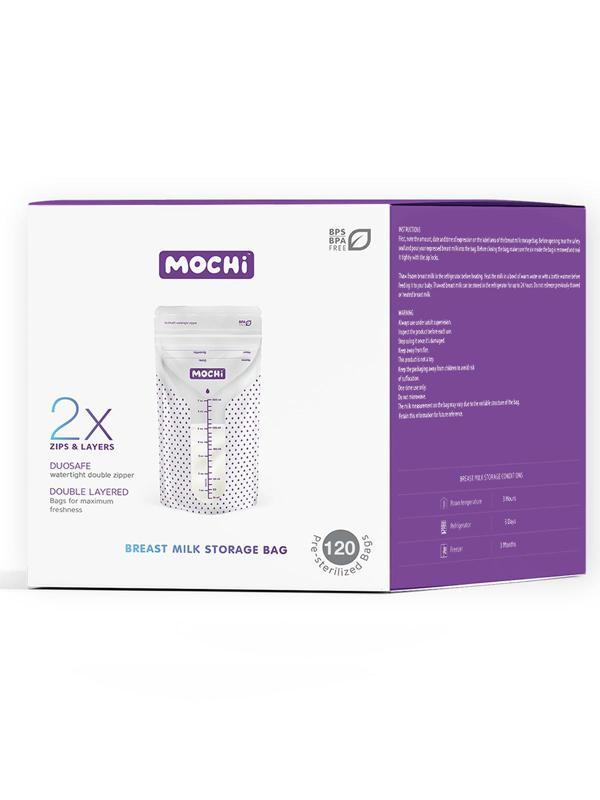 Mochi Anne Sütü Saklama Poşeti 120 Adet - Image 1
