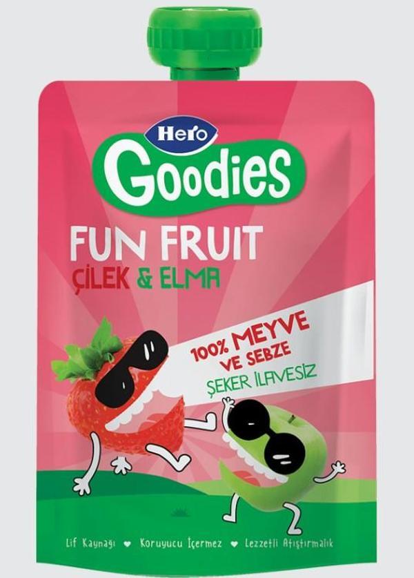 Hero Goodies Çilek Elma Havuç 100 Gr - Image 1