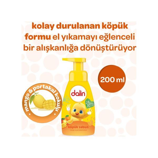 Dalin Köpük Sabun Mango ve Portakal Kokulu 200 ml - Image 1