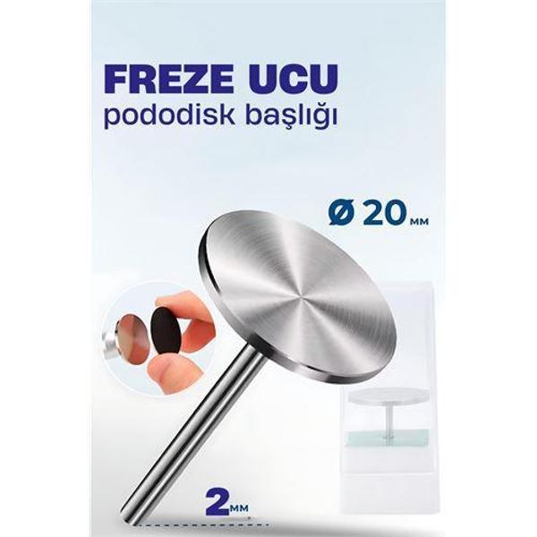 Modacar 20 mm Pododisk Başlığı - Pododisk Freze Ucu Profesyonel Paslanmaz Çelik - Image 1